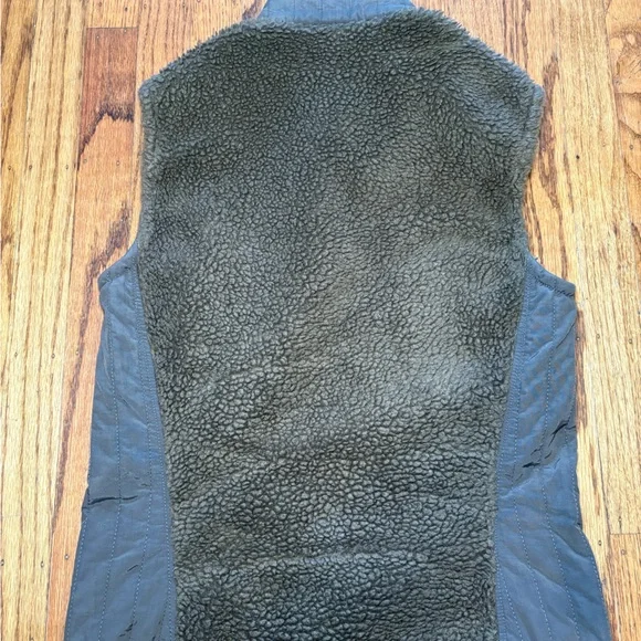Patagonia Synchilla Retro-X Brown Fleece Vest Women’s Small Deep Pile - Picture 9 of 15